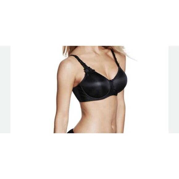NWT DOMINIQUE Jillian Everyday Wire Free Minimizer Bra In Black Size 44C - Picture 2 of 5